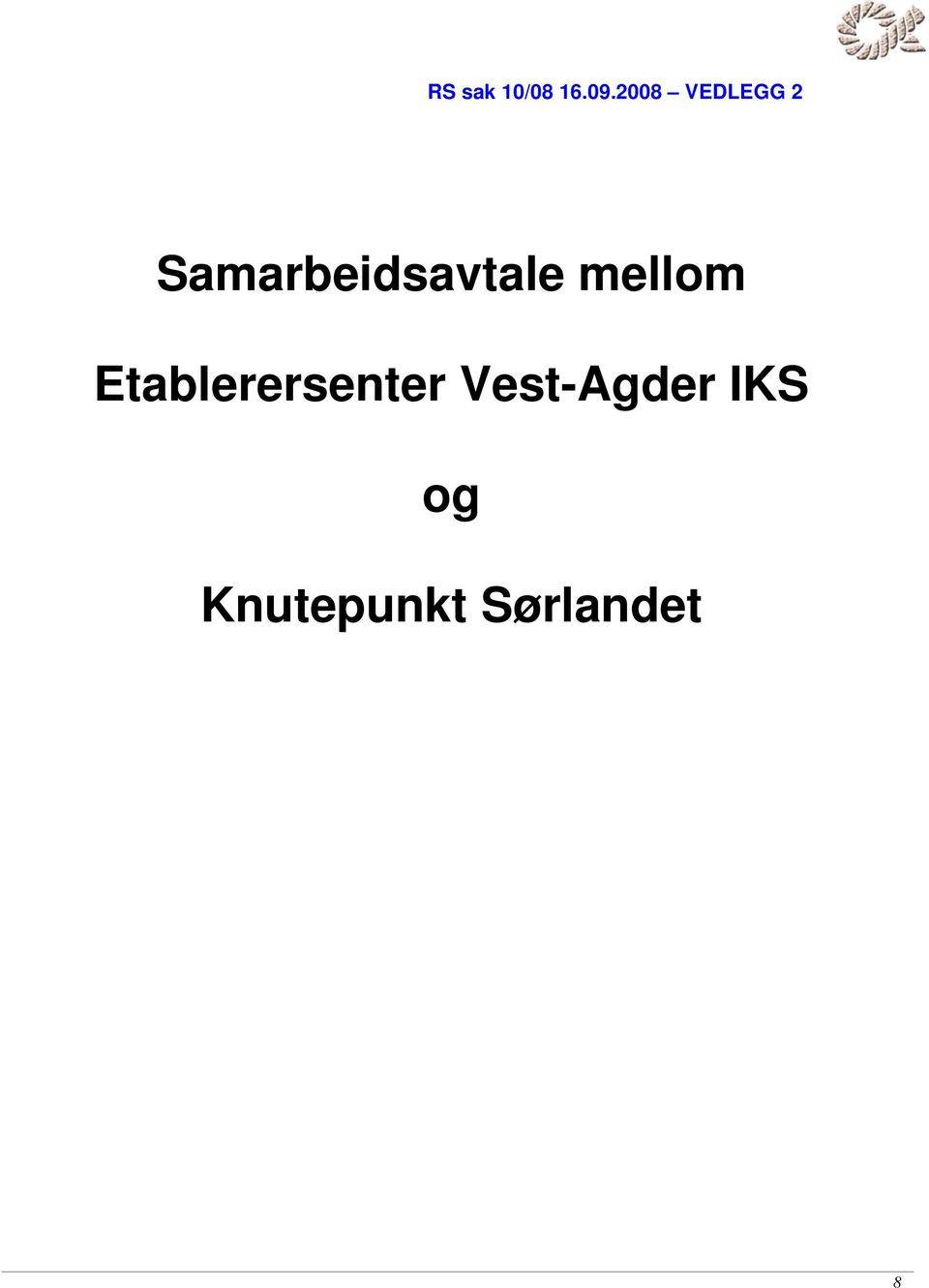 Samarbeidsavtale mellom