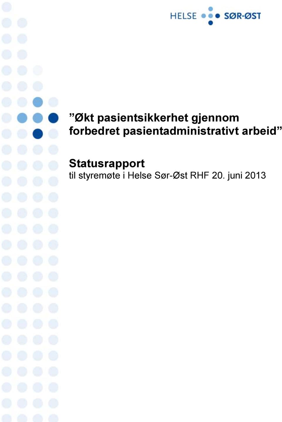 pasientadministrativt