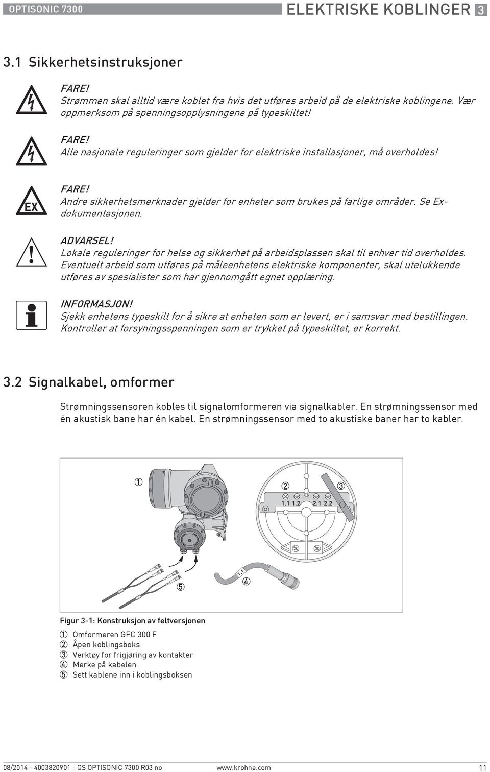 Se Exdokumentasjonen. ADVARSEL! Lokale reguleringer for helse og sikkerhet på arbeidsplassen skal til enhver tid overholdes.