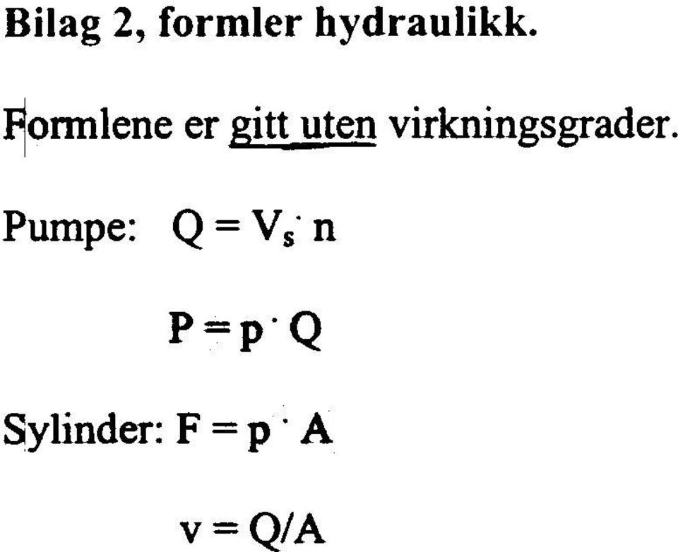 uten virkningsgrader.