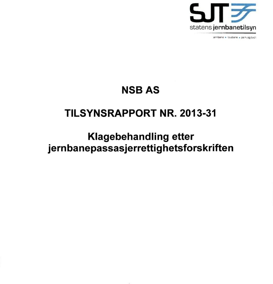 2013-31 Klagebehandling etter