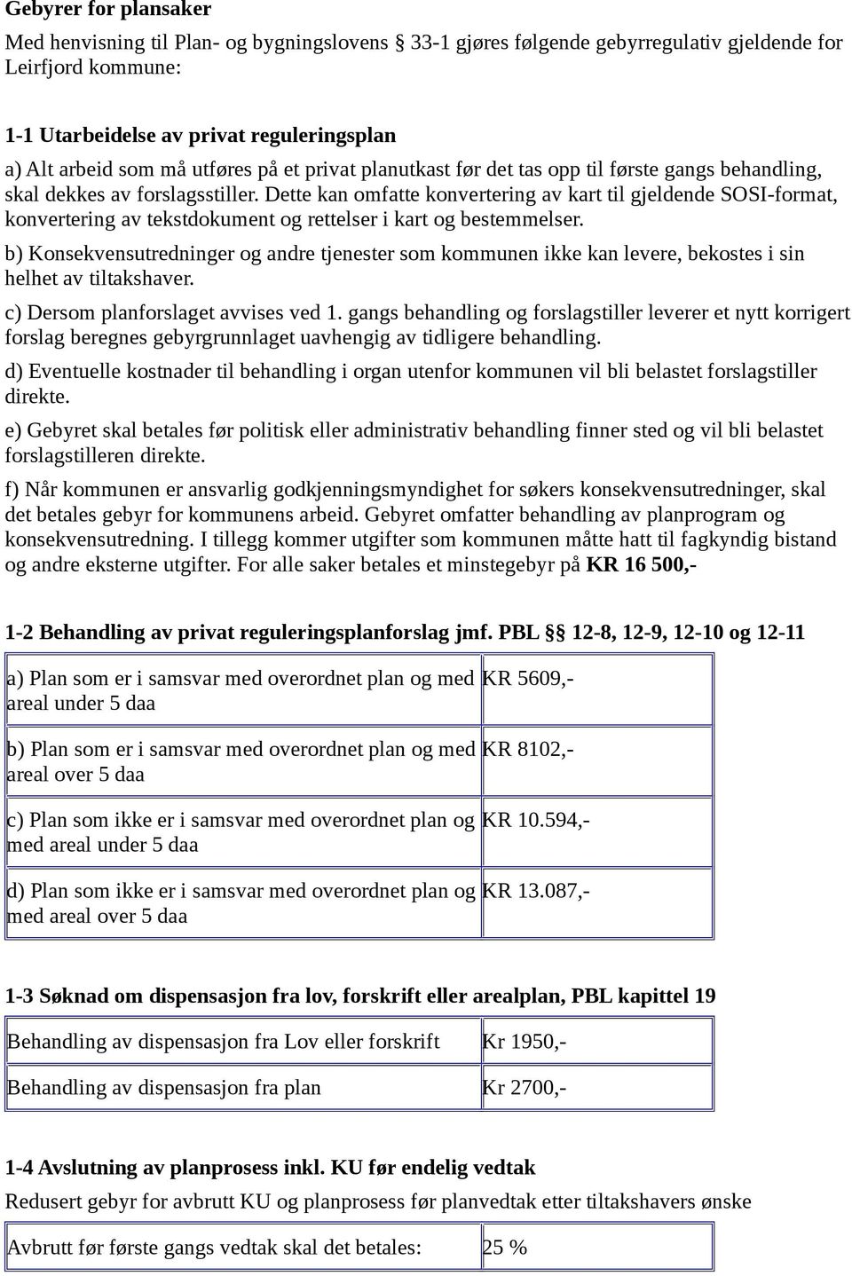 Dette kan omfatte konvertering av kart til gjeldende SOSI-format, konvertering av tekstdokument og rettelser i kart og bestemmelser.