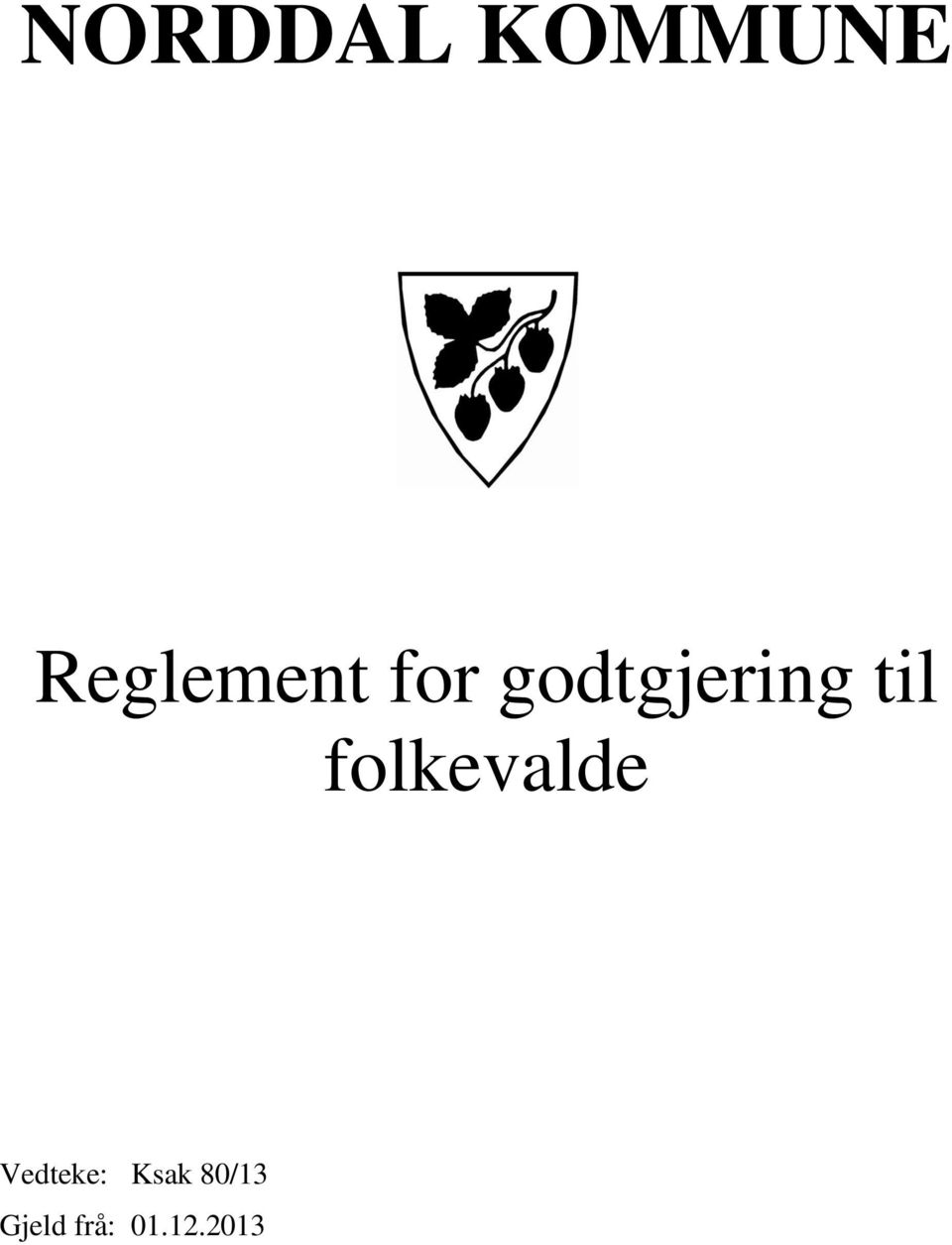 godtgjering til