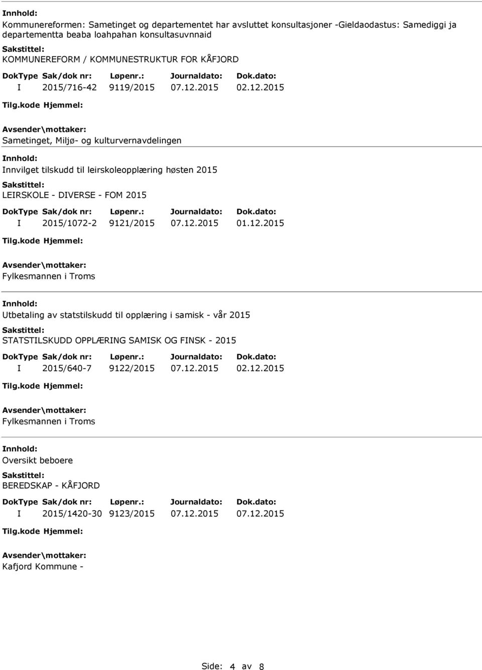 2015 LERSKOLE - DVERSE - FOM 2015 2015/1072-2 9121