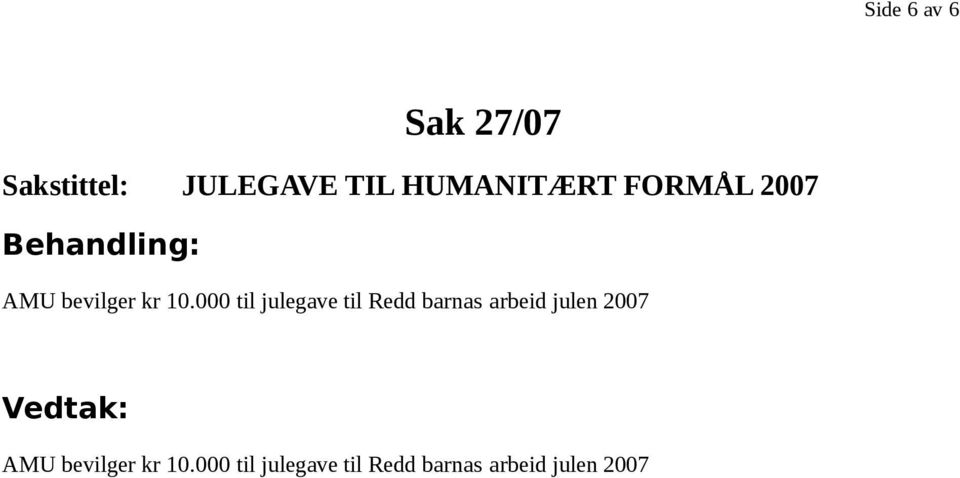 000 til julegave til Redd barnas arbeid julen