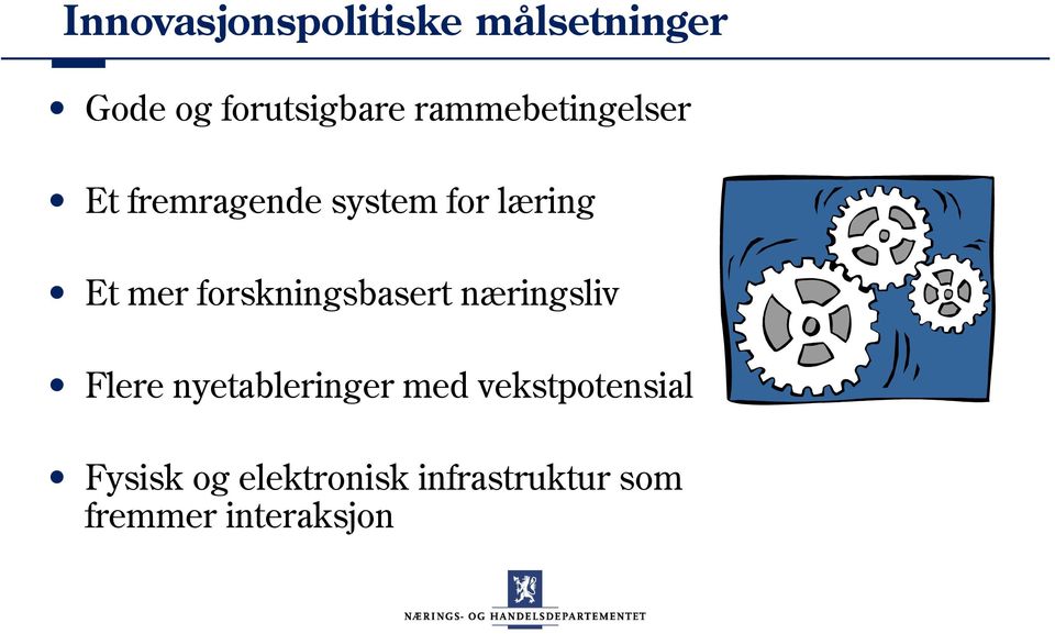 forskningsbasert næringsliv Flere nyetableringer med