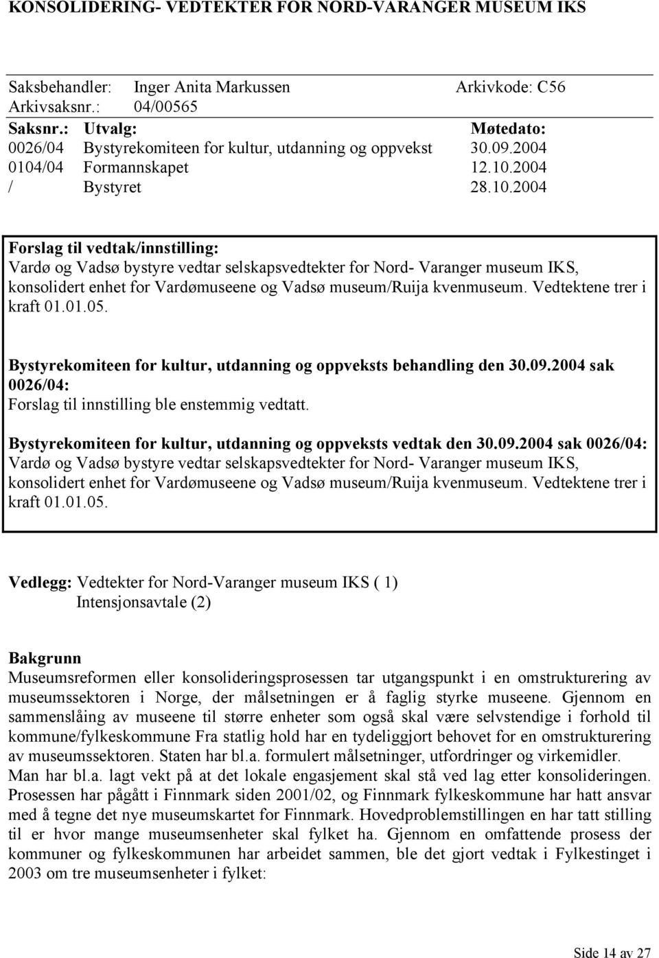 /04 Formannskapet 12.10.