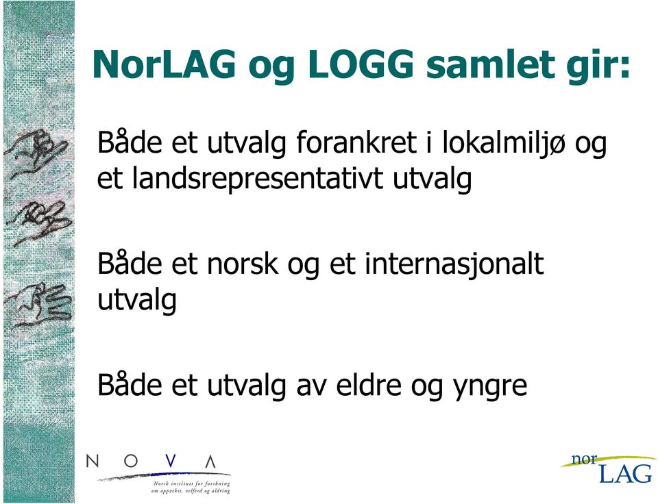 landsrepresentativt utvalg Både et norsk