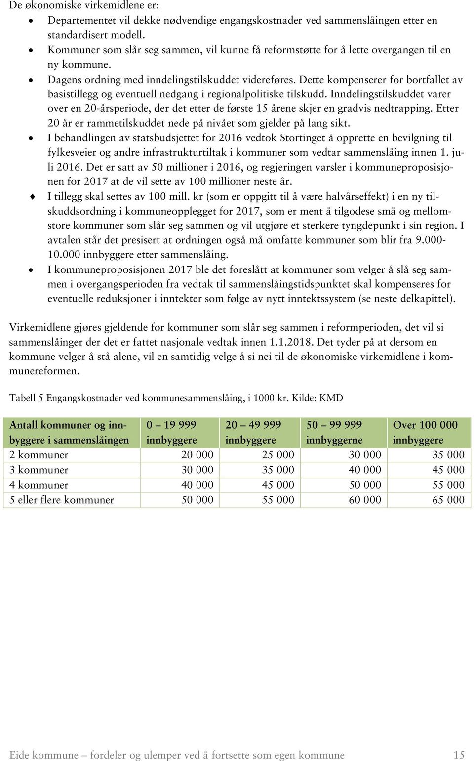 Dette kompenserer for bortfallet av basistillegg og eventuell nedgang i regionalpolitiske tilskudd.