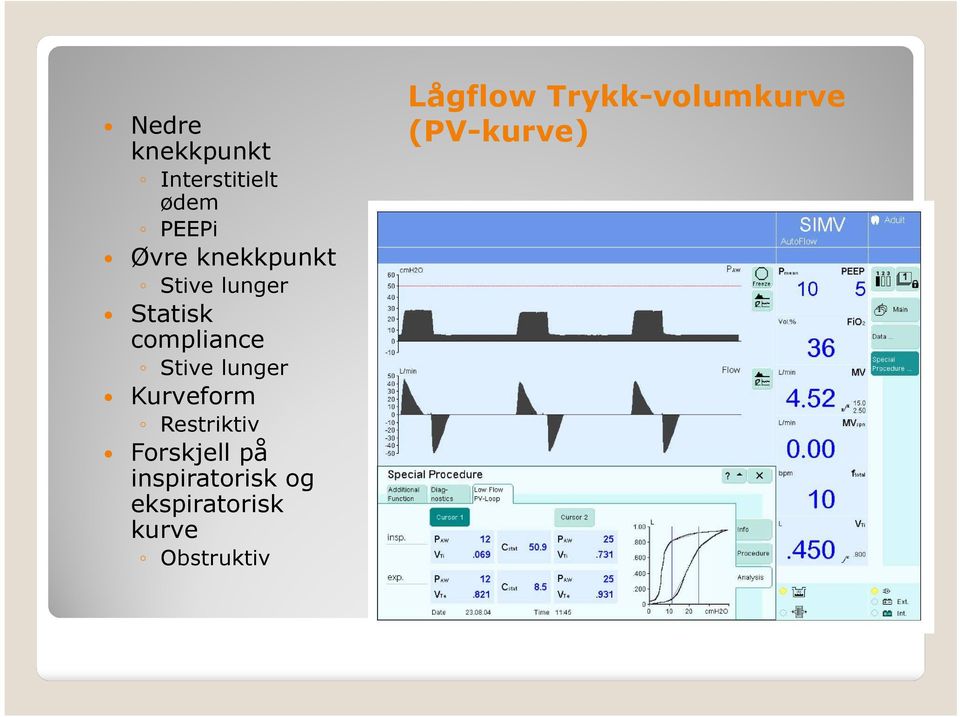 lunger Kurveform Restriktiv Forskjell på inspiratorisk