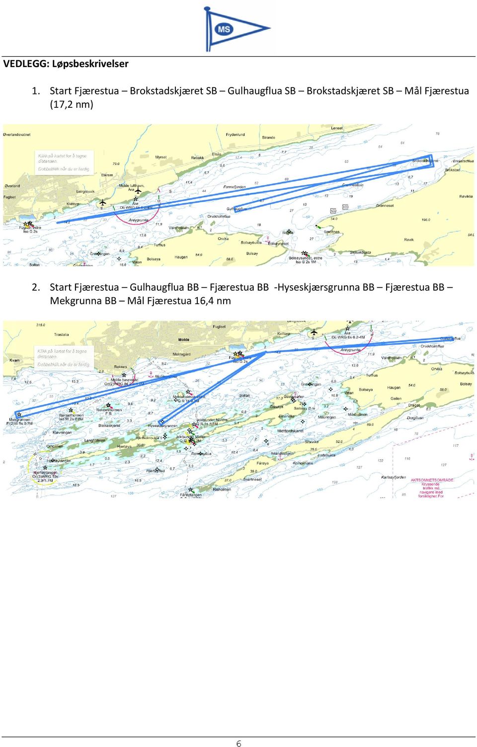 Brokstadskjæret SB Mål Fjærestua (17,2 nm) 2.