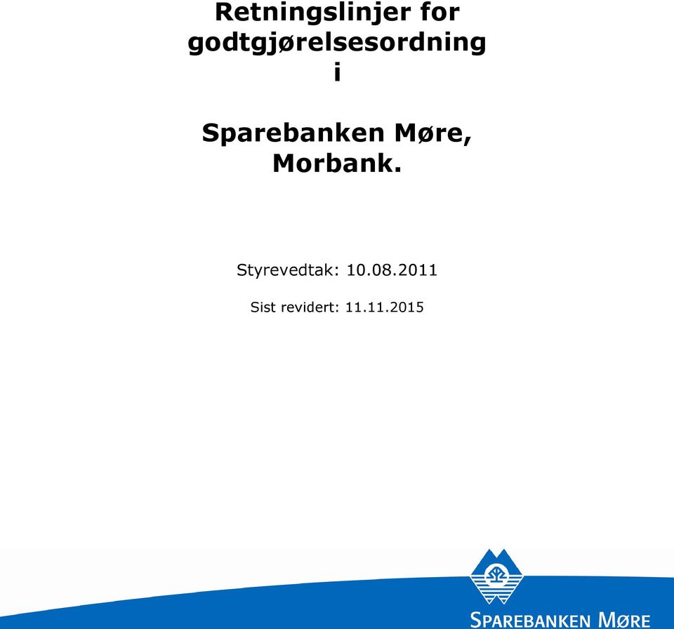 Sparebanken Møre, Mrbank.