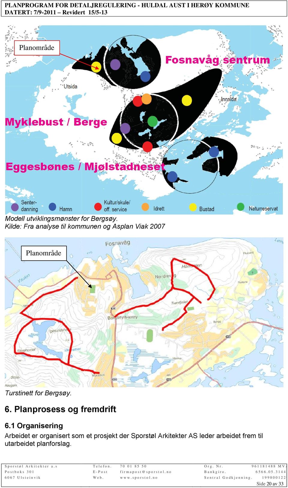 for Bergsøy. 6. Planprosess og fremdrift 6.