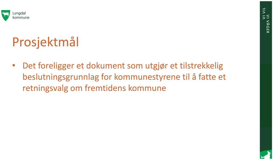 beslutningsgrunnlag for kommunestyrene