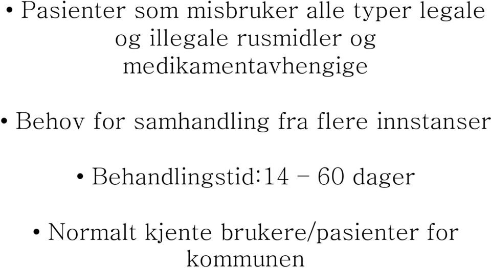 for samhandling fra flere innstanser