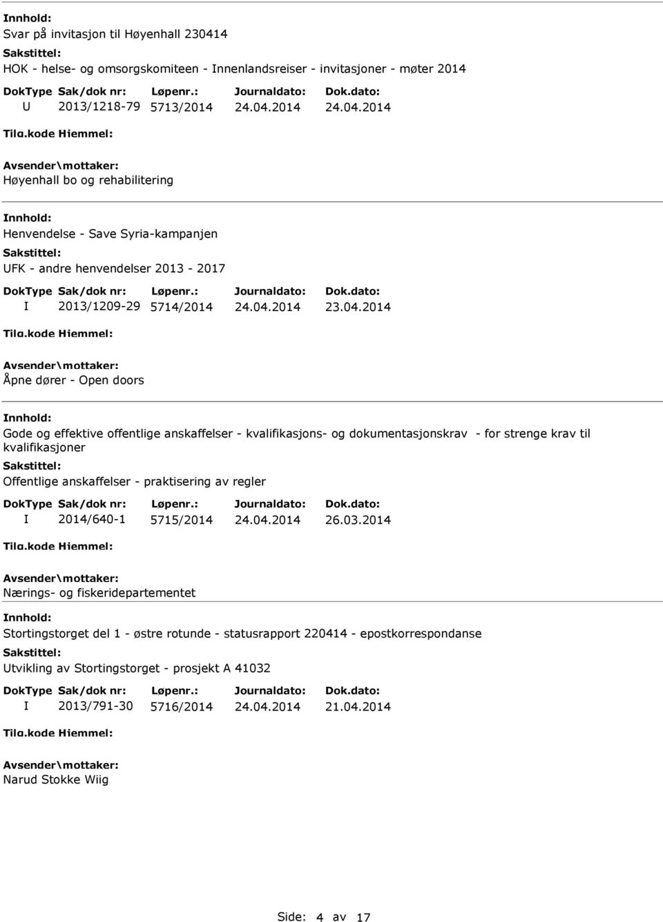 dokumentasjonskrav - for strenge krav til kvalifikasjoner Offentlige anskaffelser - praktisering av regler 2014/640-1 5715/2014 26.03.