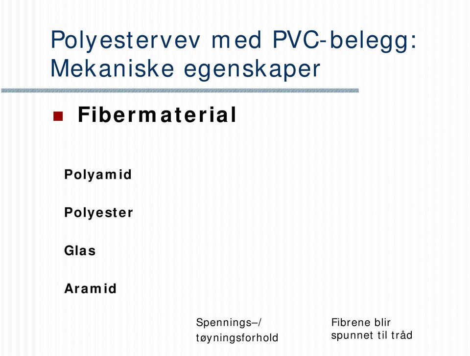 Polyamid Polyester Glas Aramid