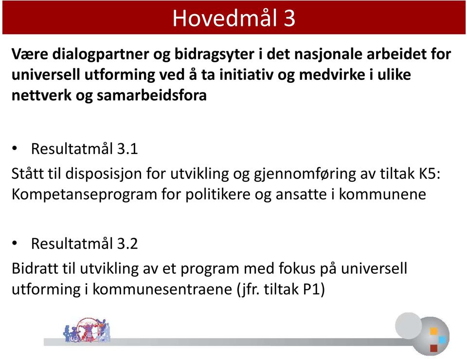 1 Stått til disposisjon for utvikling og gjennomføring av tiltak K5: Kompetanseprogram for politikere og