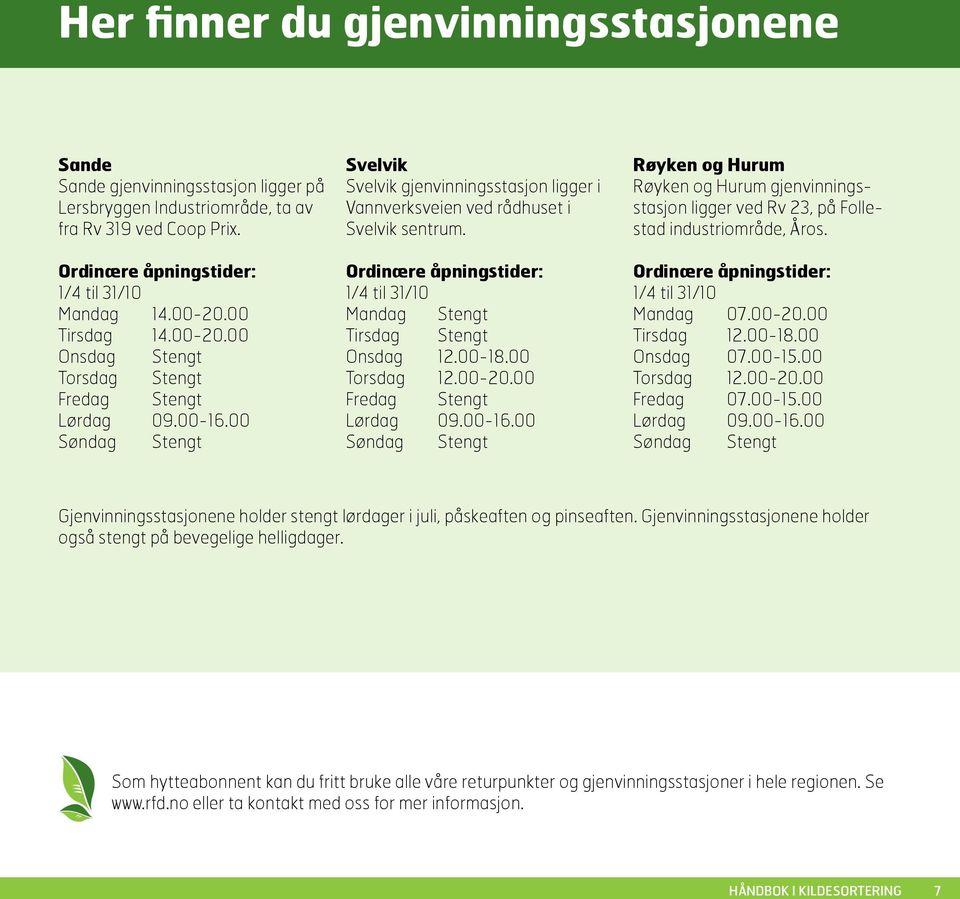 Ordinære åpningstider: 1/4 til 31/10 Mandag Stengt Tirsdag Stengt Onsdag 12.00-18.00 Torsdag 12.00-20.00 Fredag Stengt Lørdag 09.00-16.