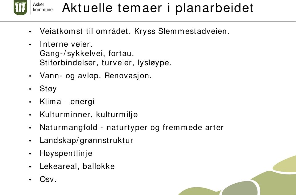 Vann- og avløp. Renovasjon.