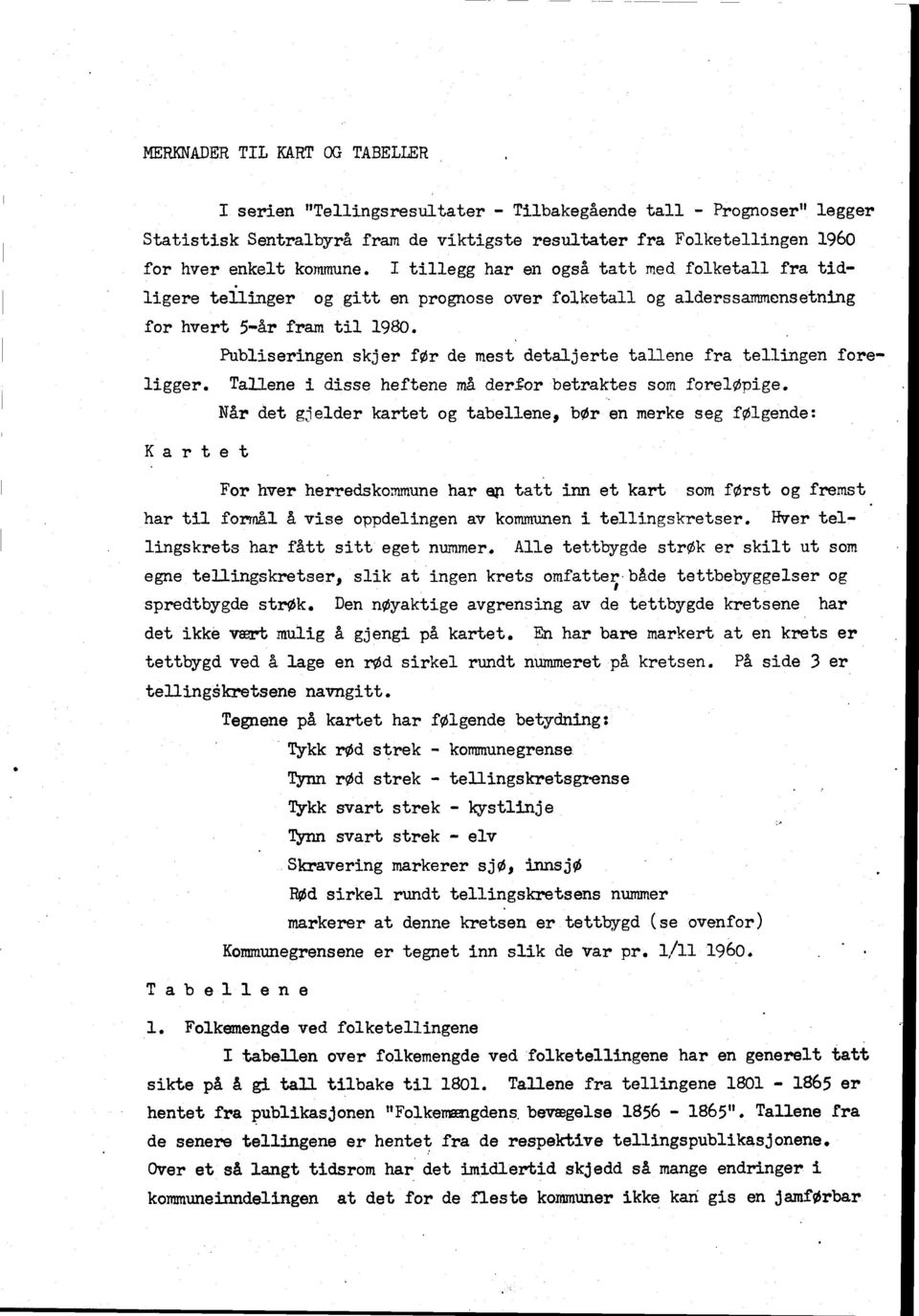 Publiseringen skjer før de mest detaljerte tallene fra tellingen foreligger. Tallene i disse heftene må derfor betraktes som foreløpige.