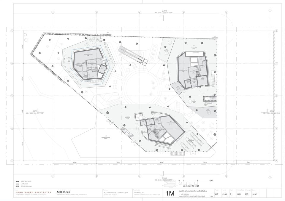 U Sosial sone m2 1M.U Kontorlandskap 181 m2 RNNGRIN l (øst) m2 Tele (øst) 2 m2 Ventilasjonsrom (øst) m2 Rømningstrapp (øst) 2 m2 Vareheis dministrasjon 12 m2 heisstol Sluse (øst) m2 m2 1M.