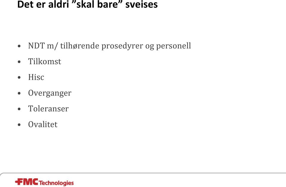 prosedyrer og personell