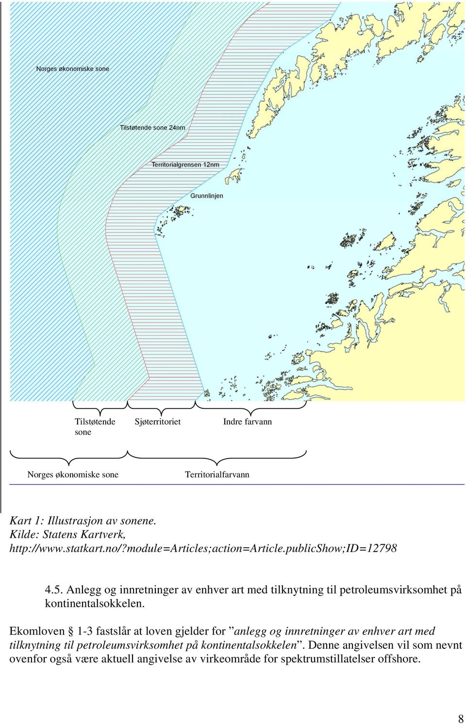 Anlegg og innretninger av enhver art med tilknytning til petroleumsvirksomhet på kontinentalsokkelen.