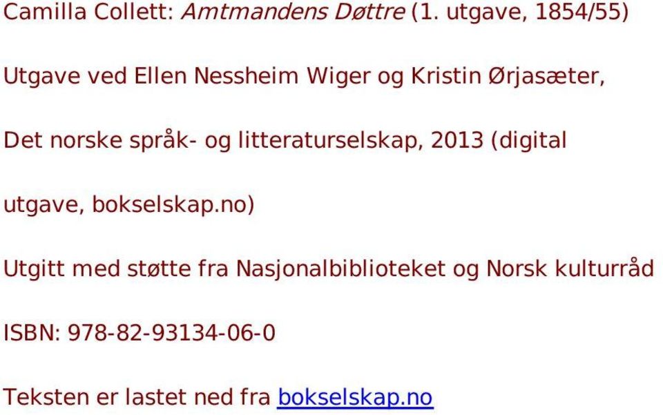 norske språk- og litteraturselskap, 2013 (digital utgave, bokselskap.