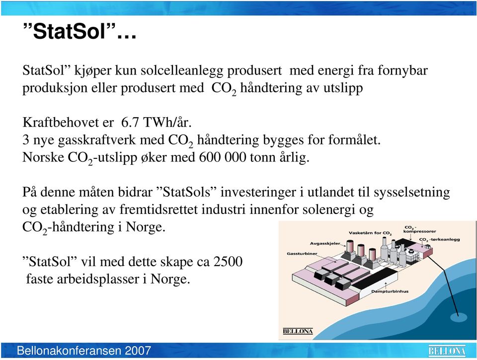 Norske CO 2 -utslipp øker med 600 000 tonn årlig.