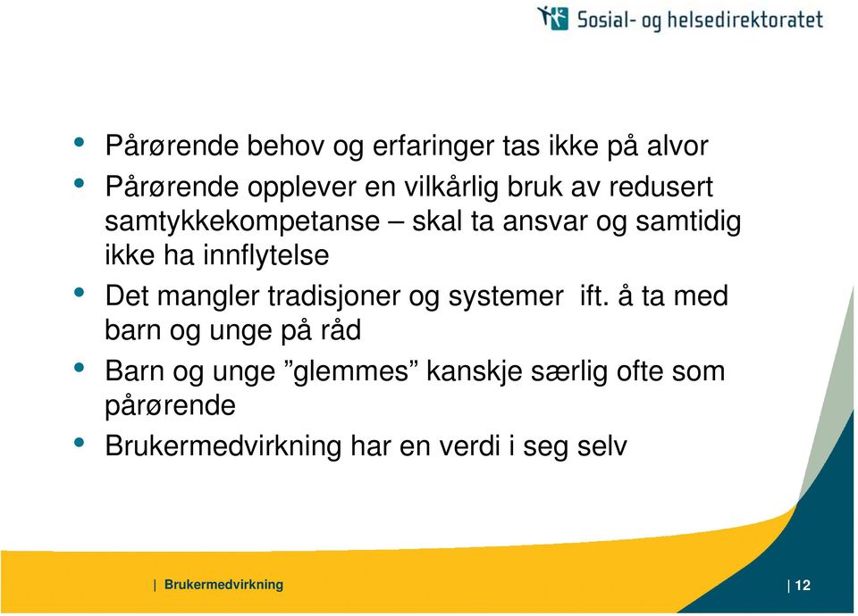 tradisjoner og systemer ift.