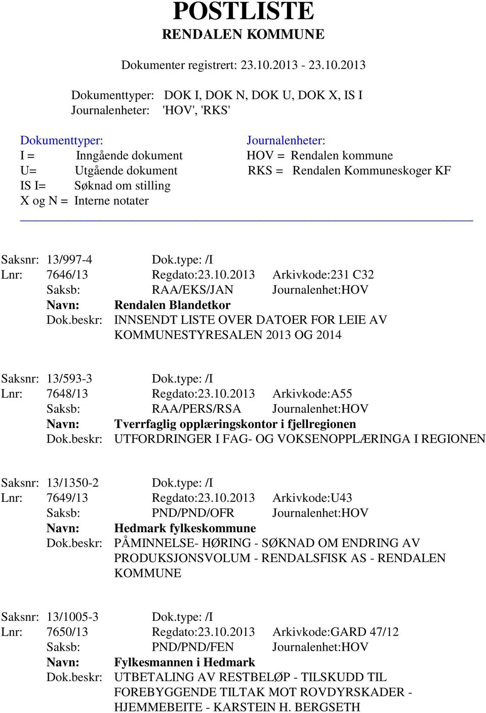 2013 Arkivkode:A55 Saksb: RAA/PERS/RSA Journalenhet:HOV Navn: Tverrfaglig opplæringskontor i fjellregionen Dok.beskr: UTFORDRINGER I FAG- OG VOKSENOPPLÆRINGA I REGIONEN Saksnr: 13/1350-2 Dok.