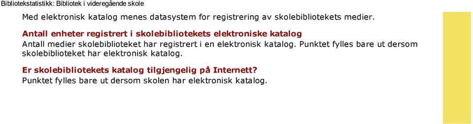 registrert i en elektronisk katalog.