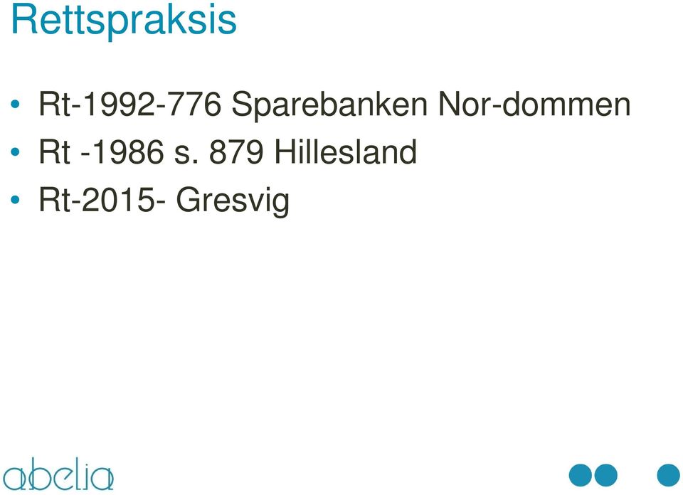 Sparebanken Nor-dommen