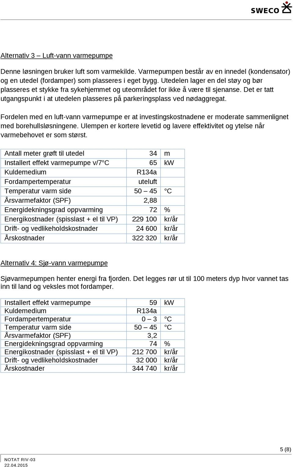 Fordelen med en luft-vann varmepumpe er at investingskostnadene er moderate sammenlignet med borehullsløsningene.