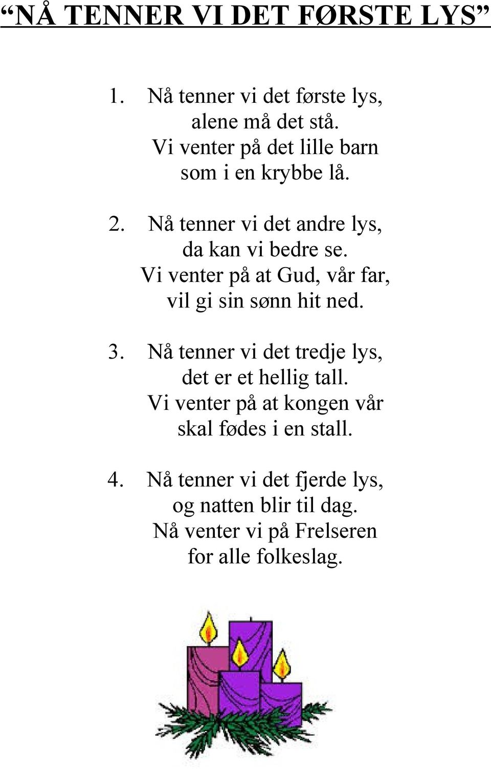 NÅ TENNER VI DET FØRSTE LYS - PDF Free Download