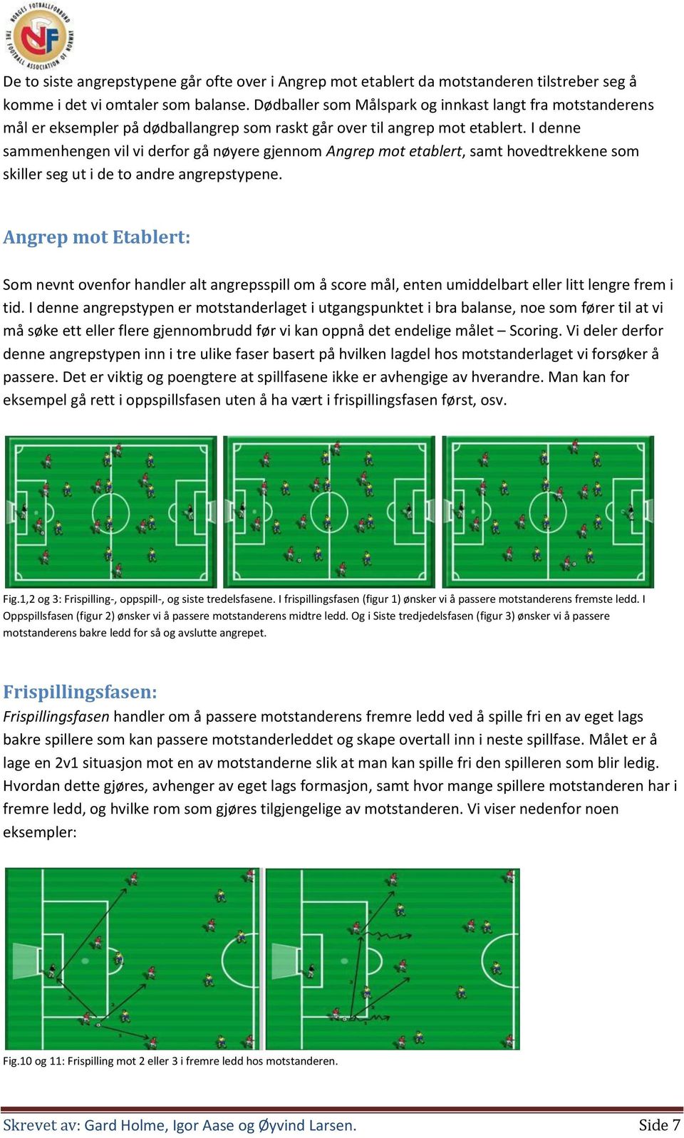 Overgangen 7er til 11er fotball. Muligheter og utfordringer: - PDF Free  Download