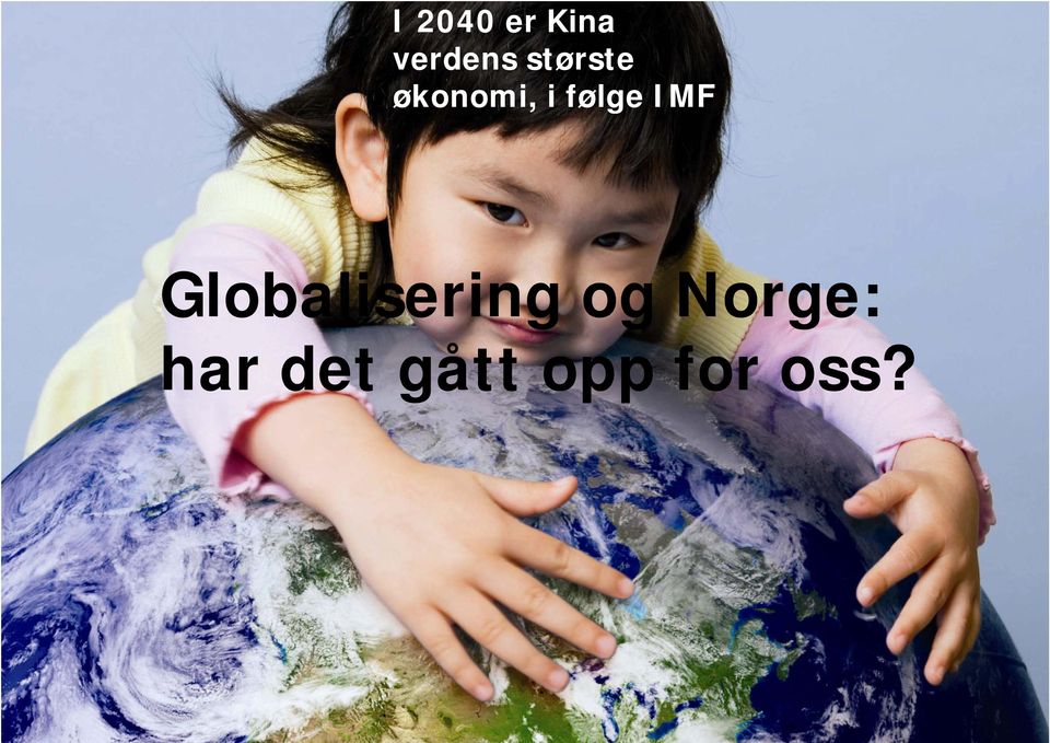 IMF Globalisering og