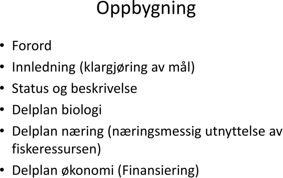 Delplan næring (næringsmessig utnyttelse av