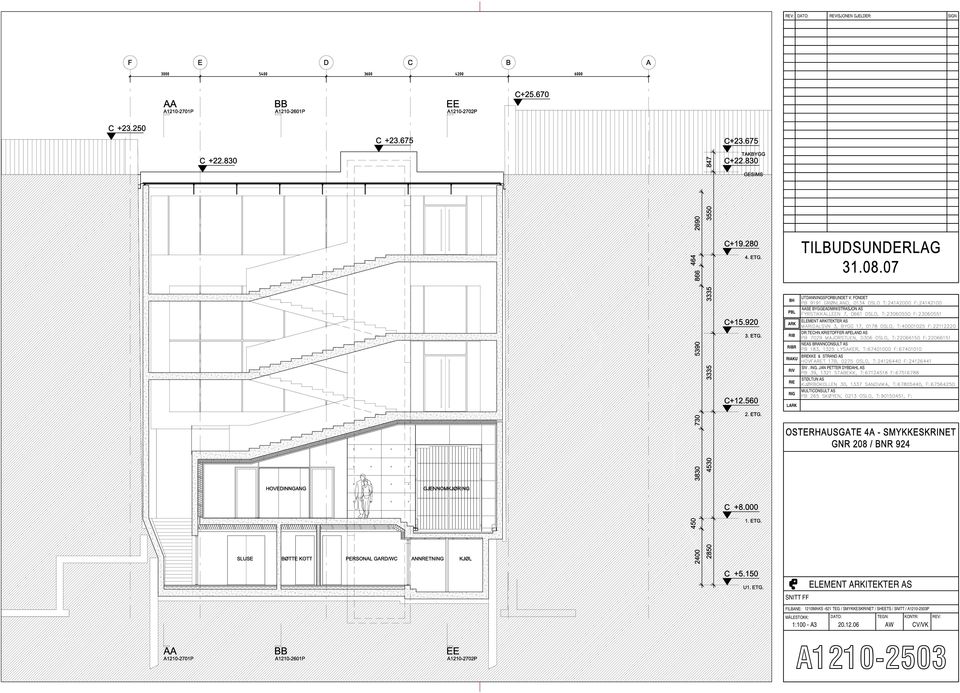 SHEETS / SNITT / A1210-2503P