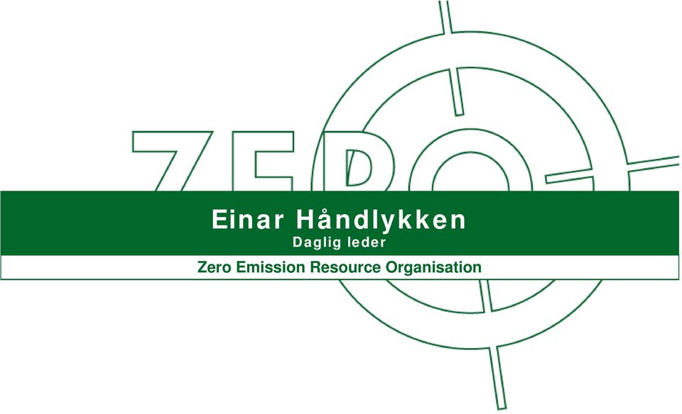 Zero Emission