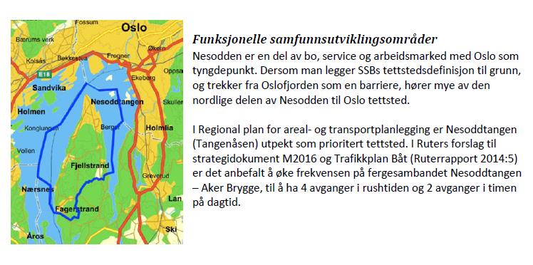 Nesodden har vurdert fire retningsvalg, deriblant å bli en del av stor-follo eller en bydel i Oslo, og deretter vedtatt at de ønsker å fortsette som selvstendig kommune.