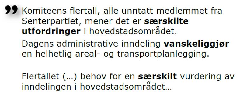 375 Kart 1. Dagens kommunestruktur med Oslo og de fire regionene i Akershus. Innbyggertall og areal per kommune, se figur 1 på side 9 og tabeller i kapittel 2.