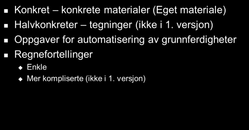 4 MATEMATIKKTEORI FORHOLD SOM PÅVIRKER MATEMATIKKFERDIGHETENE Elevens evneforutsetninger Elevens automatiseringsevne Total øvingsmengde På skolen Hjemme Riktig øvingsfokus Kvaliteten på