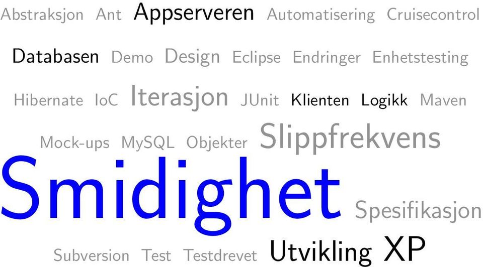 Klienten Logikk Maven Mock-ups MySQL Objekter