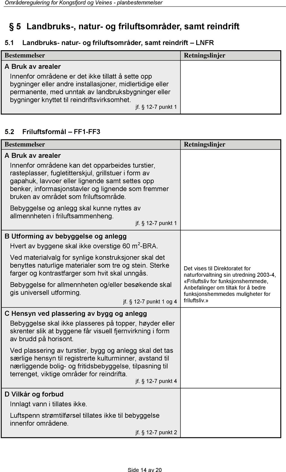 landbruksbygninger eller bygninger knyttet til reindriftsvirksomhet. 5.