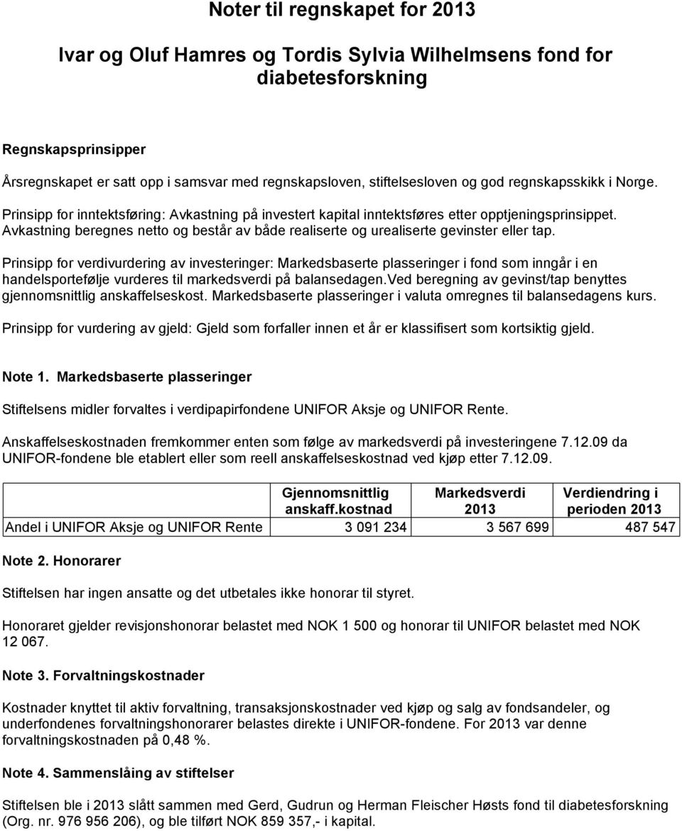 Avkastning beregnes netto og består av både realiserte og urealiserte gevinster eller tap.