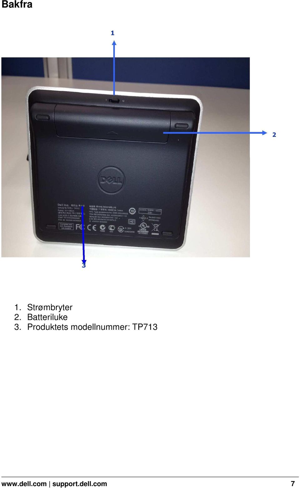 Batteriluke 3.