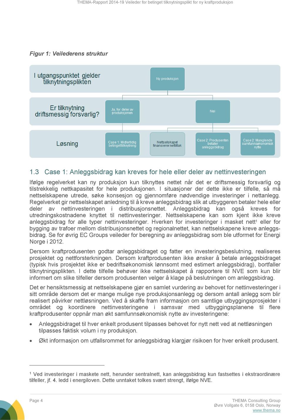 nettkapasitet for hele produksjonen. I situasjoner der dette ikke er tilfelle, så må nettselskapene utrede, søke konsesjon og gjennomføre nødvendige investeringer i nettanlegg.