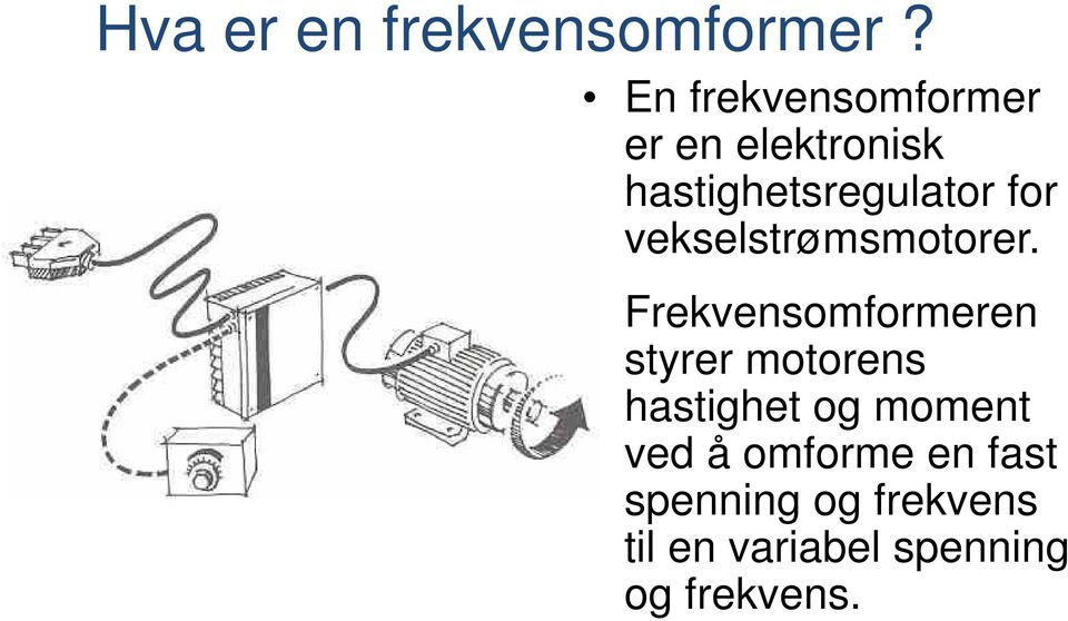 vekselstrømsmotorer.